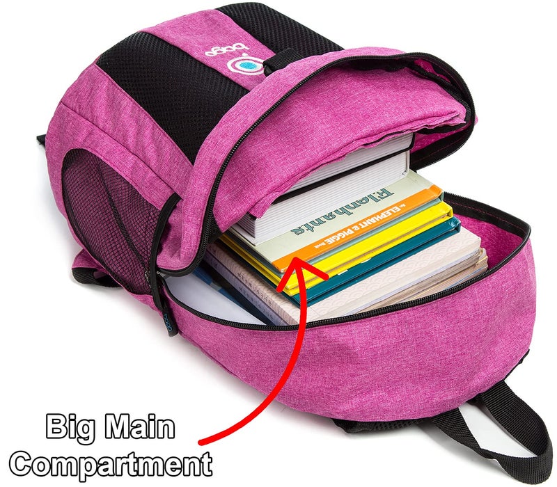 Bago Lightweight Backpack for Hiking for Women and Men - 25L Travel Day Pack - Foldable Hiking Daypack Ultralight for Camping Outdoor Sports - Packable Backpack for Travel (SnowPink) - Image 5